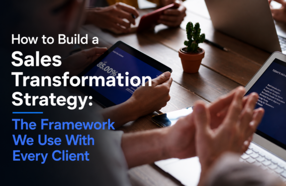 Sales transformation is the process of aligning leadership, managers, sales processes, and systems around one consistent way of selling.