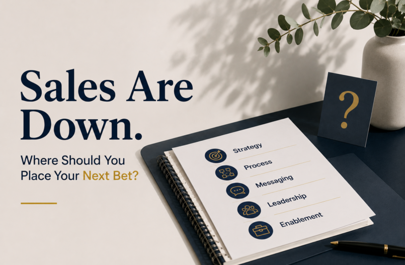 Sales are down? Five areas revenue leaders should examine before investing